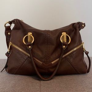 B. Makowsky leather bag